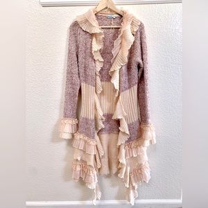 New without boutique tag - Cecico cardigan/sweater pink and dusty rose